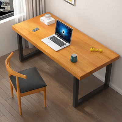 Solid Wood Table Home Bedroom Desk Simple Modern Nordic Minimalist Office Table