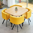 (MUWU) Simple Negotiation Stoic Table and Chair Combination 4 People Leisure Creative Reception Net