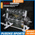 Home Commercial Gym Fitness Equipment Professional Double-decker Dumbbell Rack Hexagonal Round Fixed