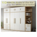 Nordic Wardrobe Simple Modern Economy Assembly Two-door Board Simple Custom Small Bedroom Wardrobe