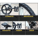 Hito X6 20/22 Inch Foldable Bicycle Shimano 7-speed Variable Speed Bicycle Ultra-light Aluminum