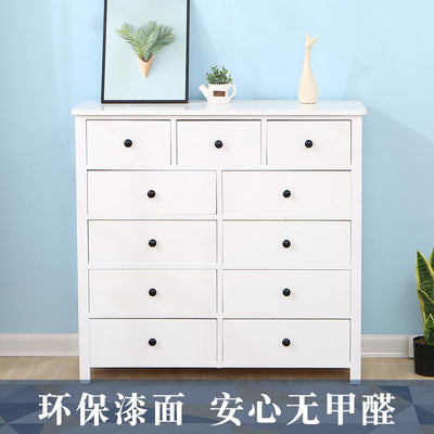 Locker Storage Cabinet Special Offer Nordic Simple Modern Bedroom Chest of Drawers Solid Wood