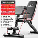 Fitness Chair Dumbbell Stool Workout Bench Family Fitness Bench Folding Dumbbell Bench Press