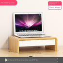 Desktop Monitor Stand Solid Wood Computer Monitor Riser High Capacity Bedroom Desk Storage 064.SG