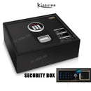 Kinbolee Safe Box Two Lock Turnover Door Digital Security Box Hotel Waterproof Safe Box