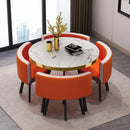 Dining Table Dining Table Set Light Luxury Dining Table and Chair Small Round Table OfficeTable and