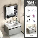 LAL Bathroom Cabinet With Mirror Cabinet Ceramic Basin Bathroom Vanity Cabinet Toilet Luxury Basin