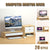 Desktop Monitor Stand Solid Wood Computer Monitor Riser High Capacity Bedroom Desk Storage 064.SG