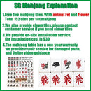 Fully Automatic Mahjong Table Household Electric Folding Table Roller Coaster Intelligent Silent