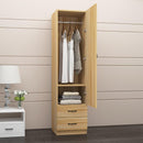 Kinbolee Mini Wardrobe Narrow Cabinet Single-door Wardrobe Small Room Children's Wardrobe