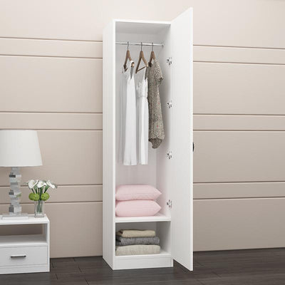 Kinbolee Mini Wardrobe Narrow Cabinet Single-door Wardrobe Small Room Children's Wardrobe