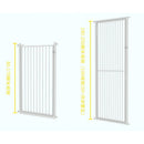 Cat Cage Pet Fence Anti Cat Door Fence 80-230cm Dog Baffle Anti Cat Household Isolation Fence Indoor