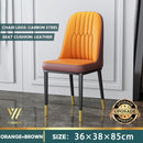 Nordic Flannel Dining Chair Home Dining Chair Living Room Leisure Chair Modern Hotel Chair