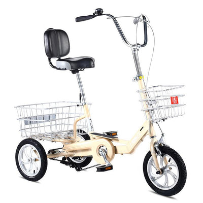 🚴Ready stock🚴Shanghai Tricycle Elderly Pedals Elderly Pedals Instead of Walking Mini Bike Adult