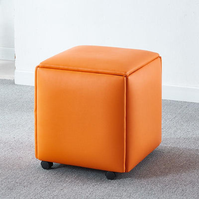 DF 5-IN-1 Sofa Stool Chair Multifunctional Storage Stool Portable Shoe Stool Combination Foldable