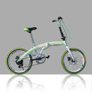 U8 Foldable Bicycle 20-inch Disc Brake 7 Speed Variable Speed High Carbon Steel Frame Student Adult