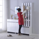 Cabinet Household Door Simple Modern Entrance Hall Hanging Coat Rack Large Capacity Partition Shoe