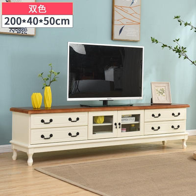 SENBIJU Tv Console Cabinet TV console cabinet Living Room Solid Wood TV Cabinet