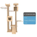 Large Solid Wood Cute Climbing Tower Rack Tree House Integrated Villa Cat Platform Toy