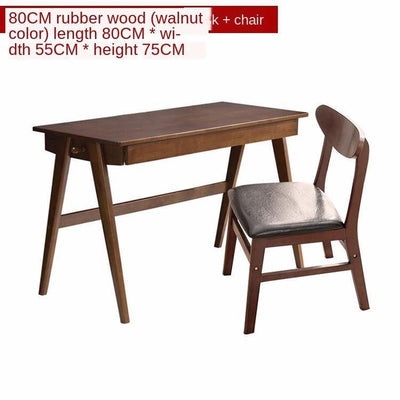 Office Desk Writing Table Simple Modern Ikea Desk Chair Home Middle School Student Bedroom Solid