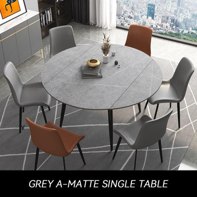 Retractable Slate Dining Table Round/Square Table Meeting Table Household Scratch And High