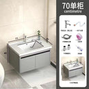 LAL Bathroom Cabinet With Mirror Cabinet Ceramic Basin Bathroom Vanity Cabinet Toilet Luxury Basin