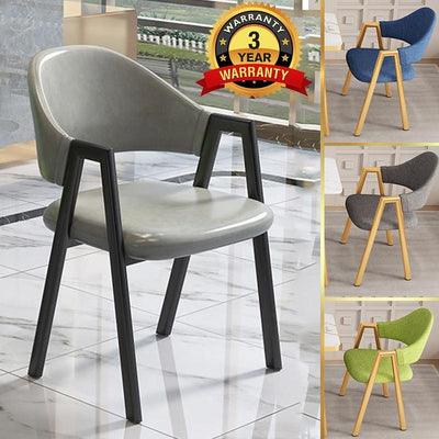 Nordic Backrest Dining Chair Leisure Iron Home Computer Chair Simple Modern Lazy Student Makeup