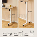 Desiny 90/100CM Standing Desk USB Electrc Height Adjustable Table Small House Study Table