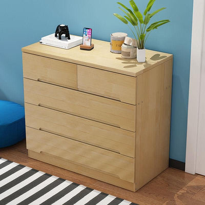 ⭐ Goods In Stock ⭐ Nordic Style Drawer Cabinet Simple Modern Bedroom Storage Drawer Cabinet Solid