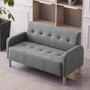 YOOKE Fabric Sofa Nordic Small Apartment Simple Sofa Small Living Room Double Sofa 2 Seaters 3