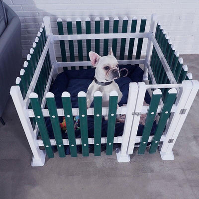 Dog Fence Teddy Kennel Cage Pet Small Bomei Poodle Green 150cm Length Width * 80cm Height