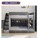 LAL Modern Simple Bed Frame Get On And Off The Bed Parallel To The High Low Bed Of The Same Width