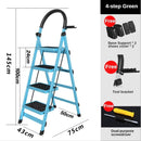 Kinbolee Indoor Step Stool Household Ladder Folding Climb Ladder Thick Multi-purpose Telescopic