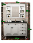 American Bathroom Cabinet Intelligent Mirror Cabinet Combination Bathroom Double Basin European Hand