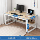 Simple Study Table Easy To Install Study Table With Bookshelf Small Office Table