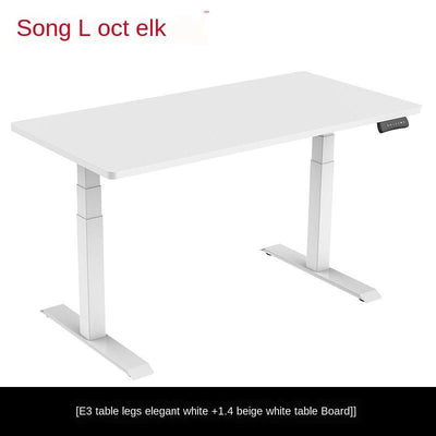 Standing Intelligent Dual motor adjustable desk Electric Lifting computer table