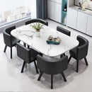 Dining Table And Chair Office Negotiation Table And Chair Small Apartment Combination Dining Table