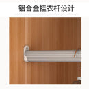 Wardrobe Simple Bedroom Wardrobe Large Capacity Wooden Cabinet