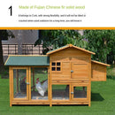 Outdoor Home Large Chicken Coop Pigeon Cat Litter Kennel Parrot Cage Pet