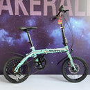 Wake X3 Shimano Variable Speed Foldable Bicycle 16-inch 7-speed Variable Speed Bicycle Double Disc