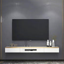 TV console wall mounted cabinet