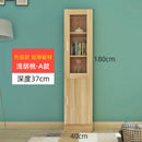 Simple Bookcase Combination Bookshelf Office Wooden Filing Cabinet