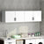 Kitchen Hanging Cabinet Wall Cabinet Top Cabinet Solid Wood Storage Cabinet Sliding Door Toilet