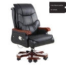 Special Offer Office Chair Leather Computer Chair Cowhide Swivel Boss Large Chair 7 Massage Spots