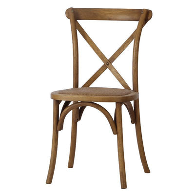 Solid Wood Dining Chair Simple Home Table Chair Fork Rattan Back Table Nordic Dining Room Chair Many