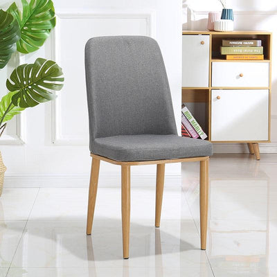 APOLLO Nordic Dining Chair Modern Backrest Home Study Chair Comfortable Leisure Chair Simple Desk