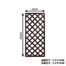 Garden Fence Anticorrosive Wood Fence Outdoor Garden Fence Climbing Flower Rack