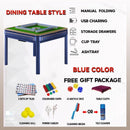 SHANJIE Automatic Mahjong Table Machine Foldable Roller Coaster USB Silent Singapore Style 3&4