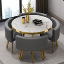 Dining Table Dining Table Set Light Luxury Dining Table and Chair Small Round Table OfficeTable and