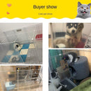 BOUSSAC Pet Playpen Fence Indoor Cage Kennel Bezel Guardrail Cat Fence Small Dog Teddy Rabbit